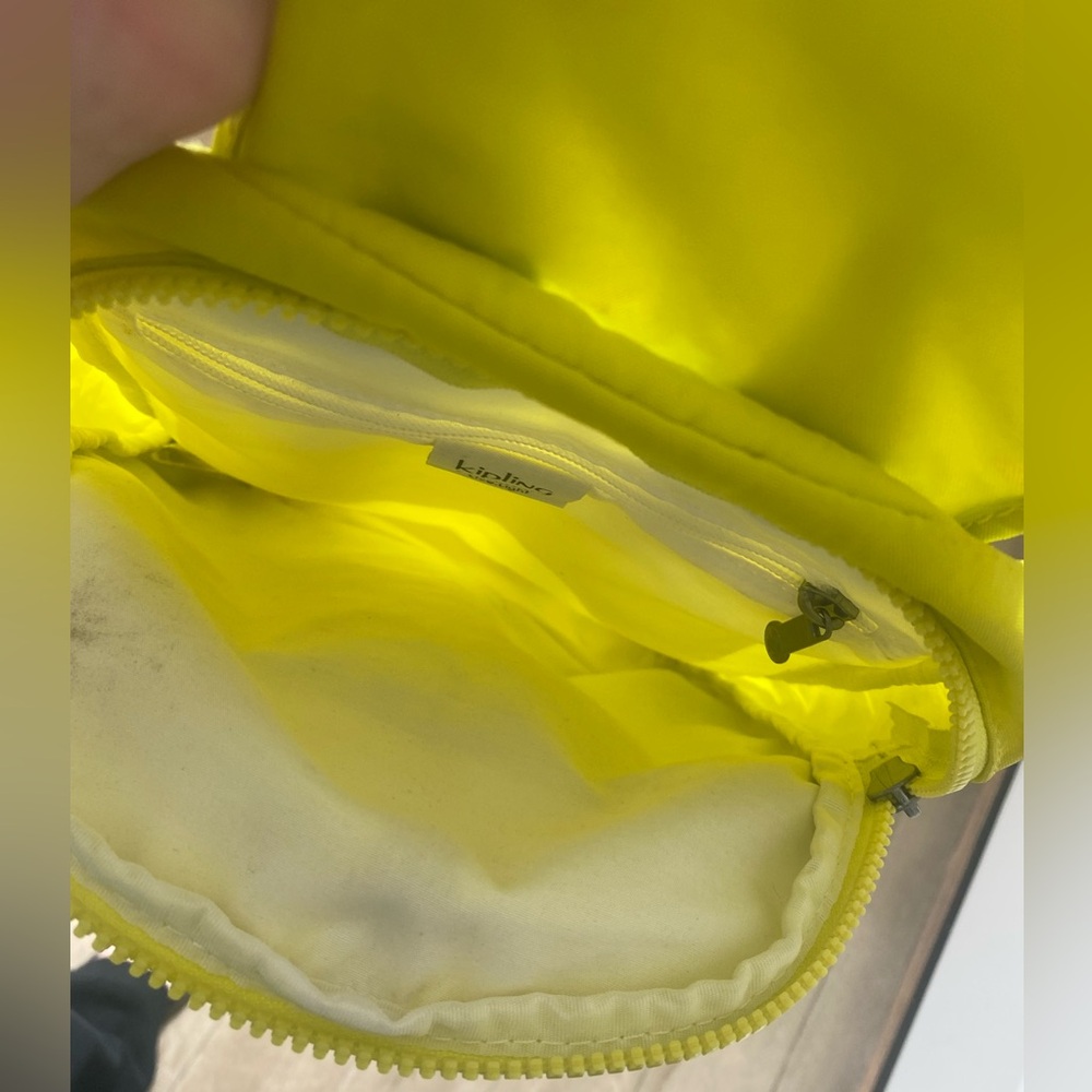 Cute Mini Backpack -Kipling Brand (Highlighter Ye… - image 4